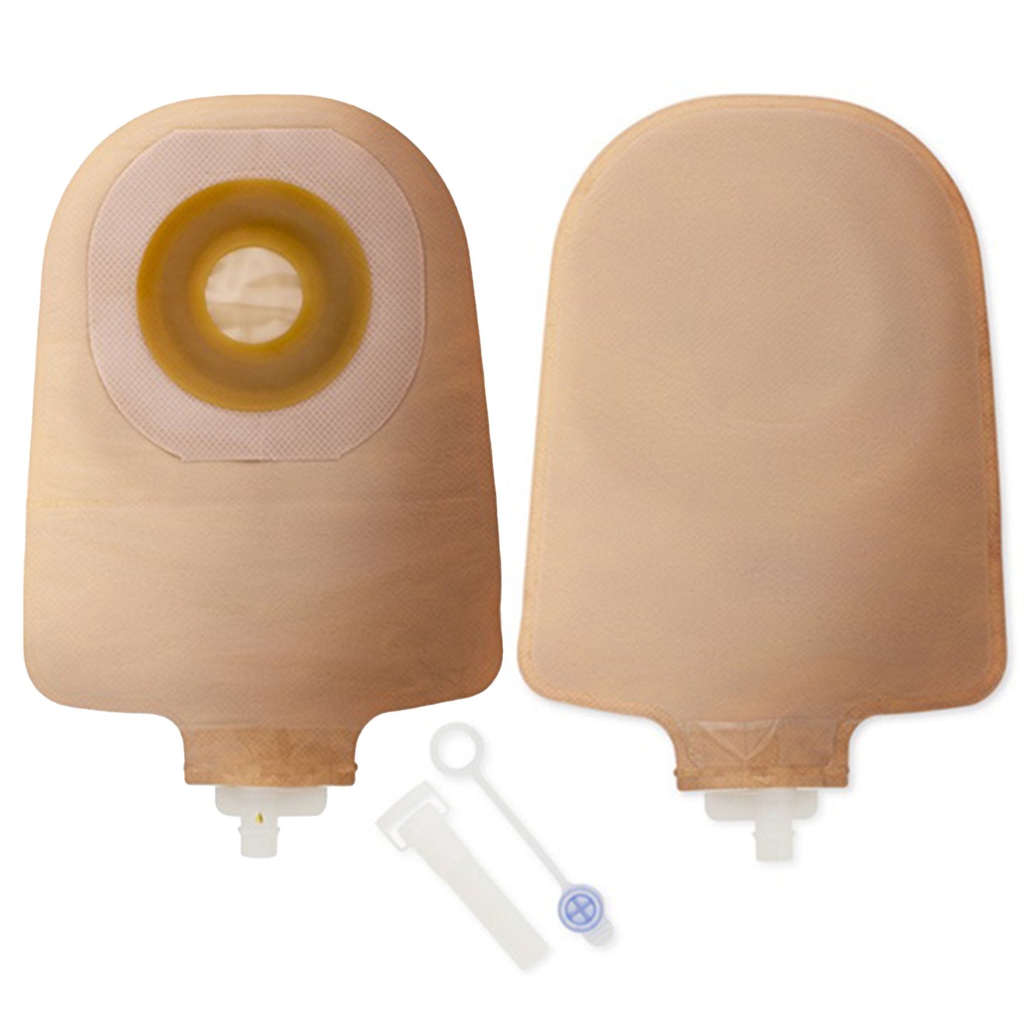 Hollister Premier One-Piece Drainable Transparent Urostomy Pouch, 9 Inch Length, 3/4 Inch Stoma 8467, Box of 10