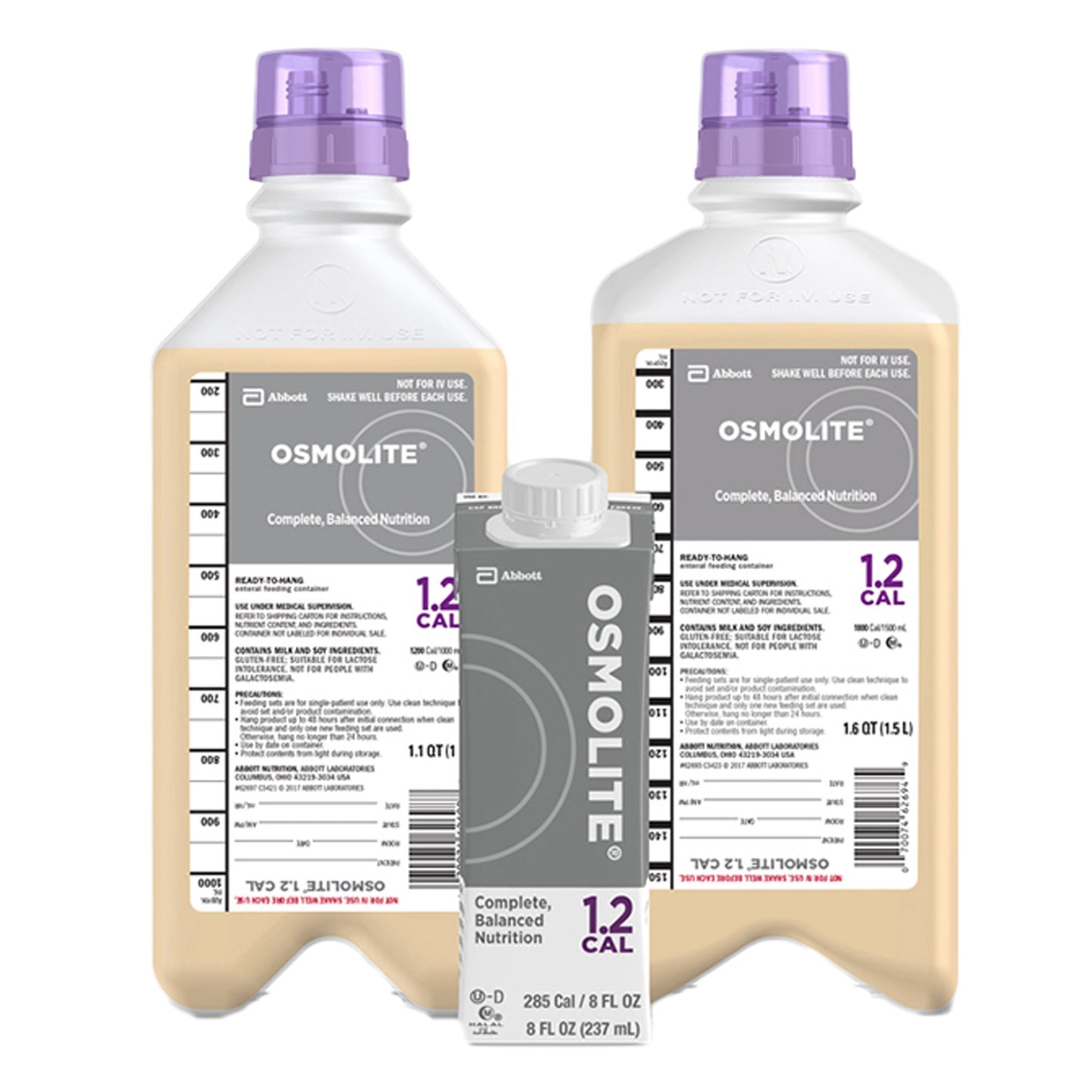 Osmolite® 1.2 Cal Tube Feeding Formula, 33.8-ounce bottle 62697