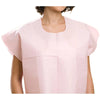 Exam Cape Mauve One Size Fits Most Front / Back Opening Without Closure Female - 70213N