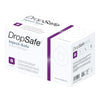 Pre-Injection Adhesive Strip DropSafe® Film / Foam White 1-3/8 Inch Diameter Sterile 6070