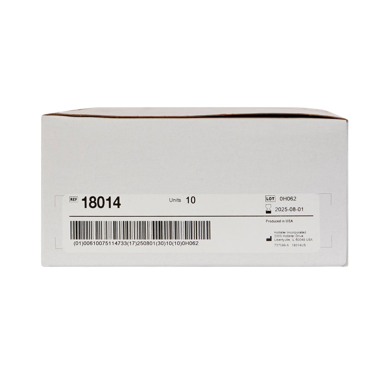 New Image™ Two-Piece Ultra-Clear Ostomy Pouch, Pre-cut to Fit 70 mm Stoma, Blue 18014