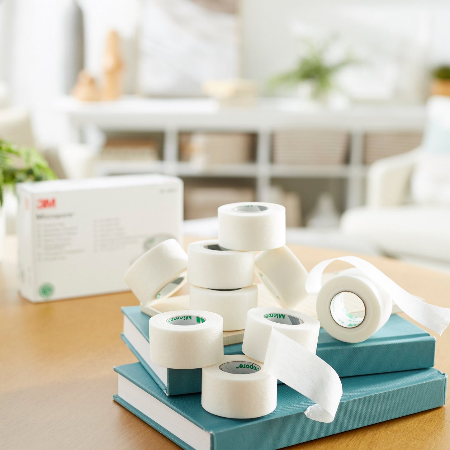 3M™ Micropore™ Paper Medical Tape, 1 Inch x 10 Yard, White 1530-1