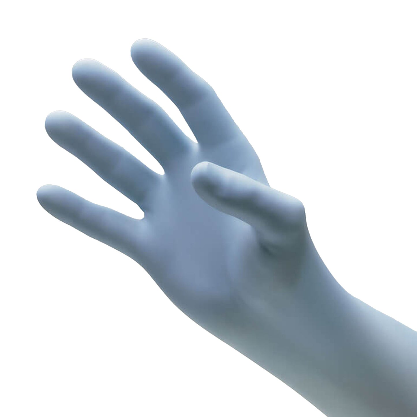 NitriDerm® Ultra Blue Nitrile Exam Glove, Medium, Light Blue 157200