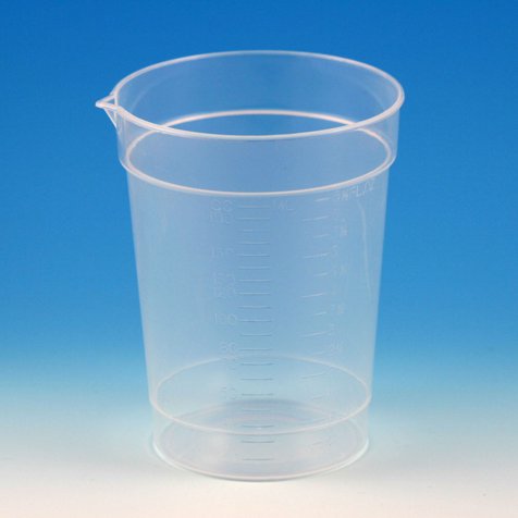 Globe Scientific Globe Scientific Specimen Container with Pour Spout, 192 mL 5920, Pack of 25