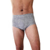 Nexwear Men's Pull-On Absorbent Underwear, Small/Medium, Gray 195