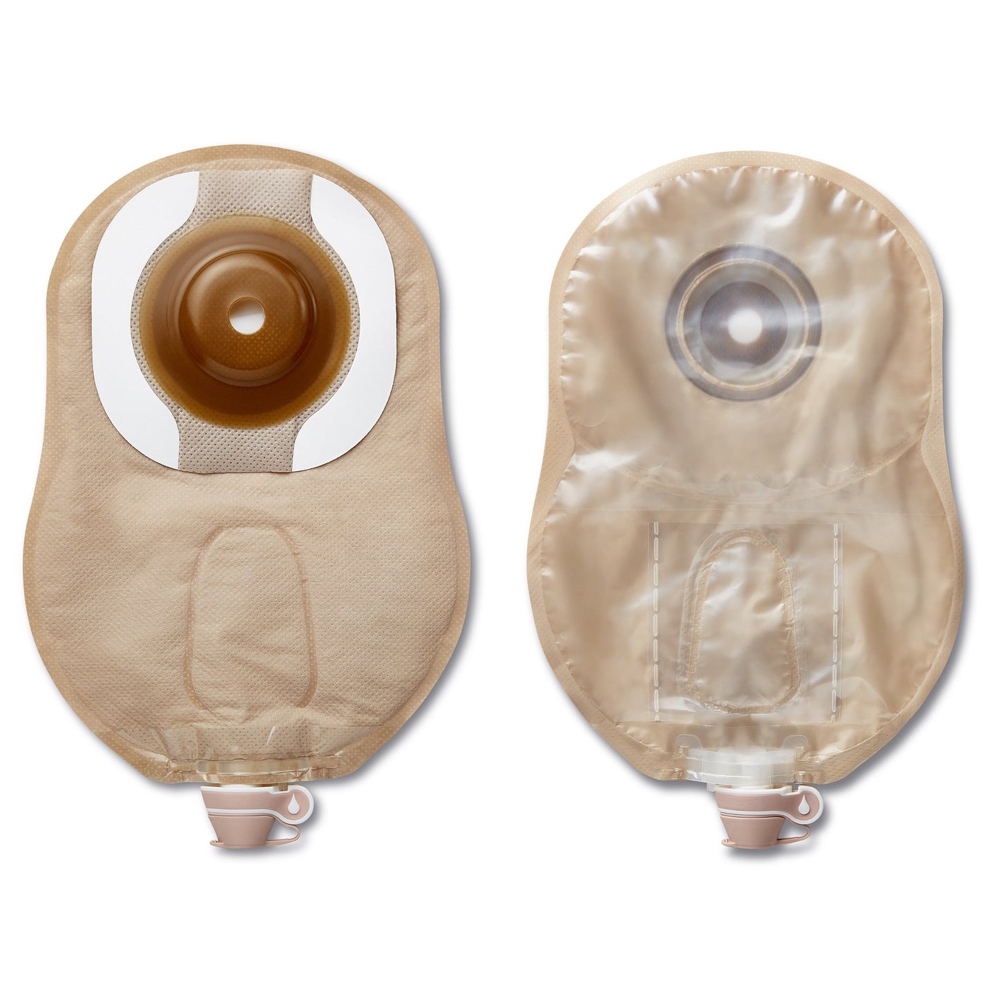 Urostomy Pouch Premier™ One-Piece System 9 Inch Length Convex, Trim to Fit Up to 1 Inch Stoma Drainable - 84794