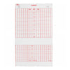 Recording Chart Paper Life Trace® Z-Fold Red Grid B4305AAO