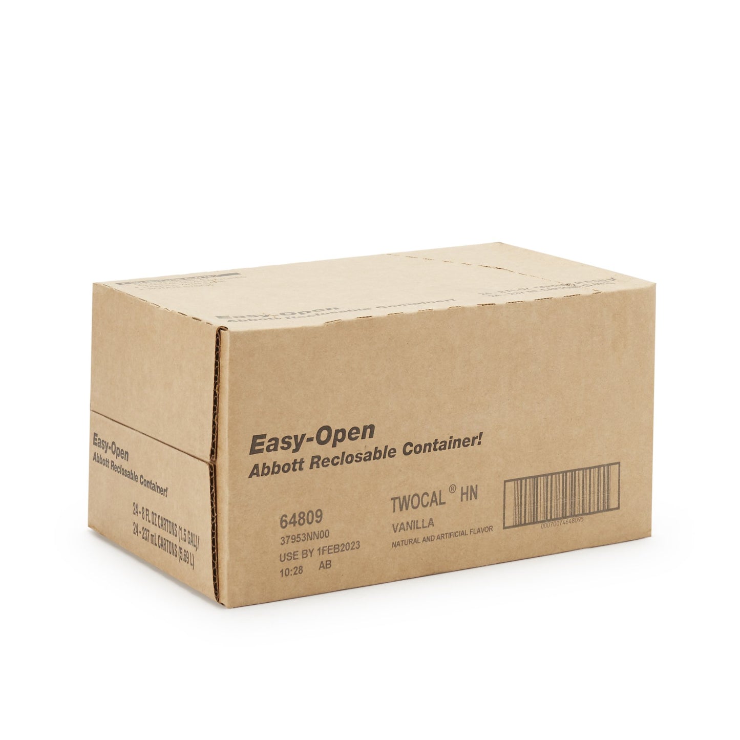 TwoCal® HN Vanilla Calorie and Protein Dense Nutrition, 8-ounce carton 64809