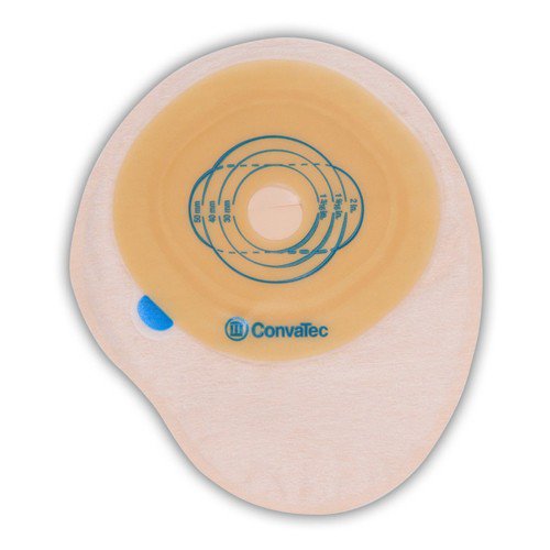 Ostomy Pouch Esteem®+ One-Piece System 8 Inch Length Trim to Fit 13/16 to 2-3/4 Inch Stoma Closed End - 416700