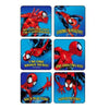 Kids Love Stickers® 90 per Pack Spider-Man Strong n Healthy Sticker 2-1/2 Inch 2502P