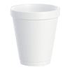 Dart White Styrofoam Drinking Cup, 8-ounce capacity 8J8