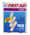 American® White Cross First Aid® Adhesive Strip, 3/8 x 1½ Inch 1298033