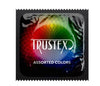 Trustex® Lubricated Latex Condoms, Assorted Colors L8833AC