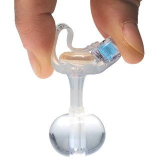 Low Profile Balloon Button Gastrostomy Tube Kit MiniONE® 16 Fr. 1.5 cm Tube Silicone Sterile - M1-5-1615-I