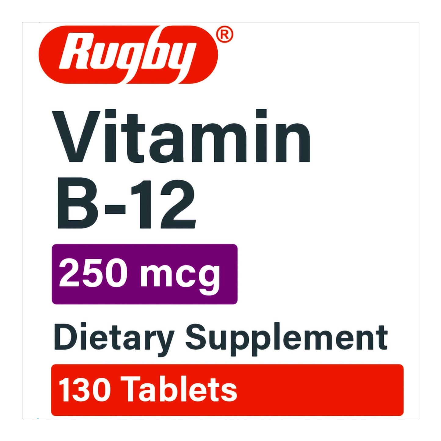 Rugby® Vitamin B-12 Supplement 00536141638