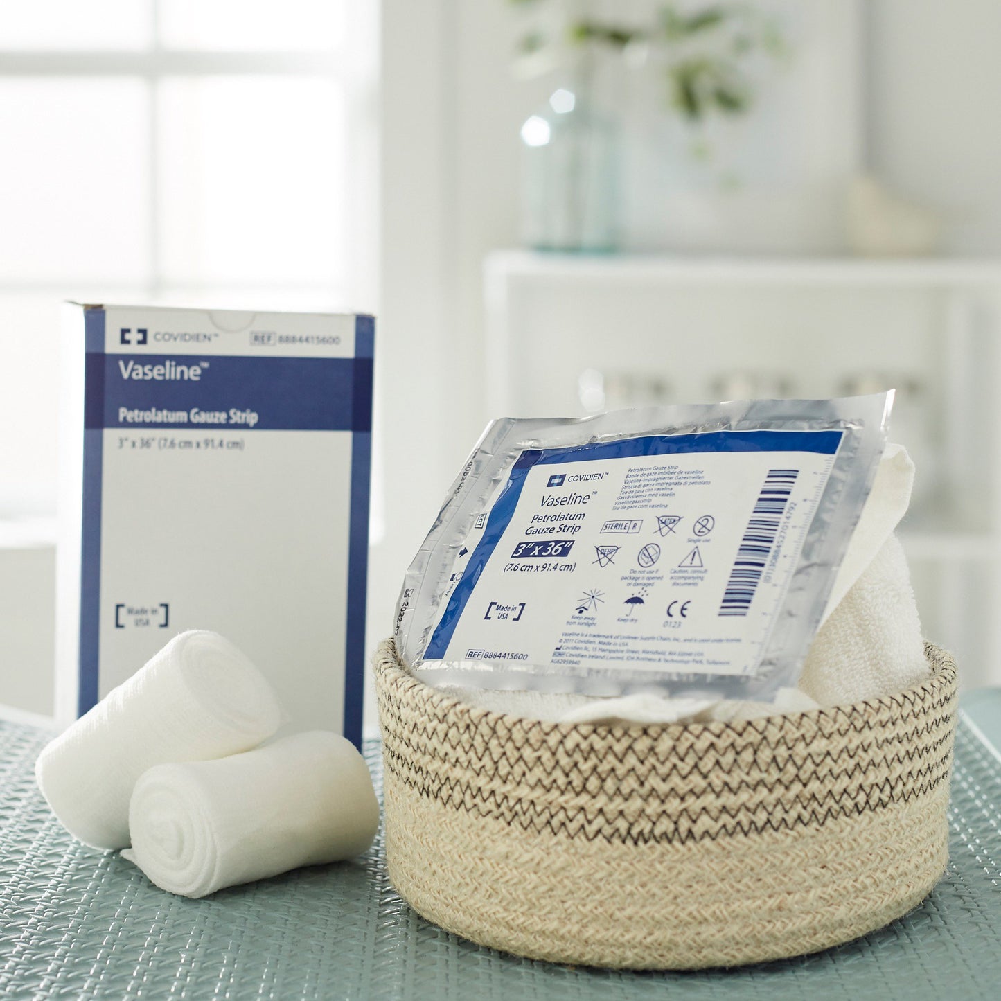 Vaseline™ Petrolatum Impregnated Dressing, 3 x 36 Inch 8884415600