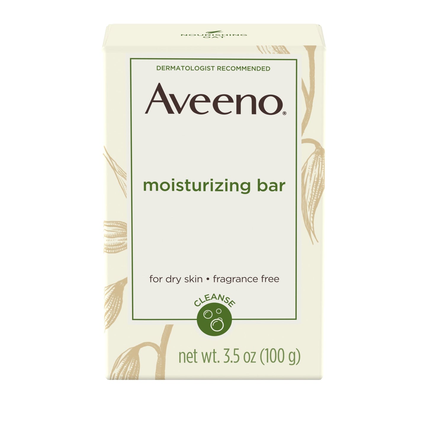 Aveeno® Moisturizing Cleansing Bar, 3.5 oz. 100362300