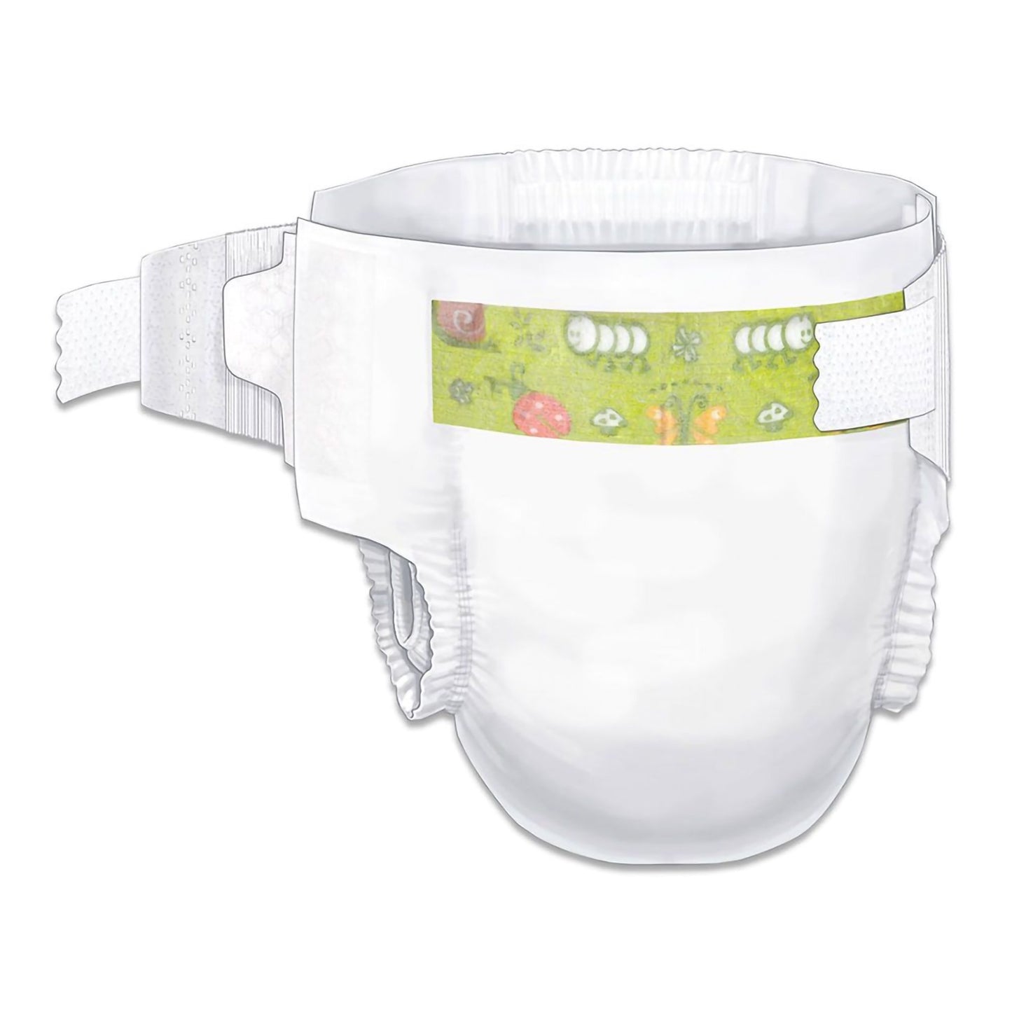 Unisex Baby Diaper Cardinal Health™ Wings™ Size 7 Disposable Heavy Absorbency - 80068A