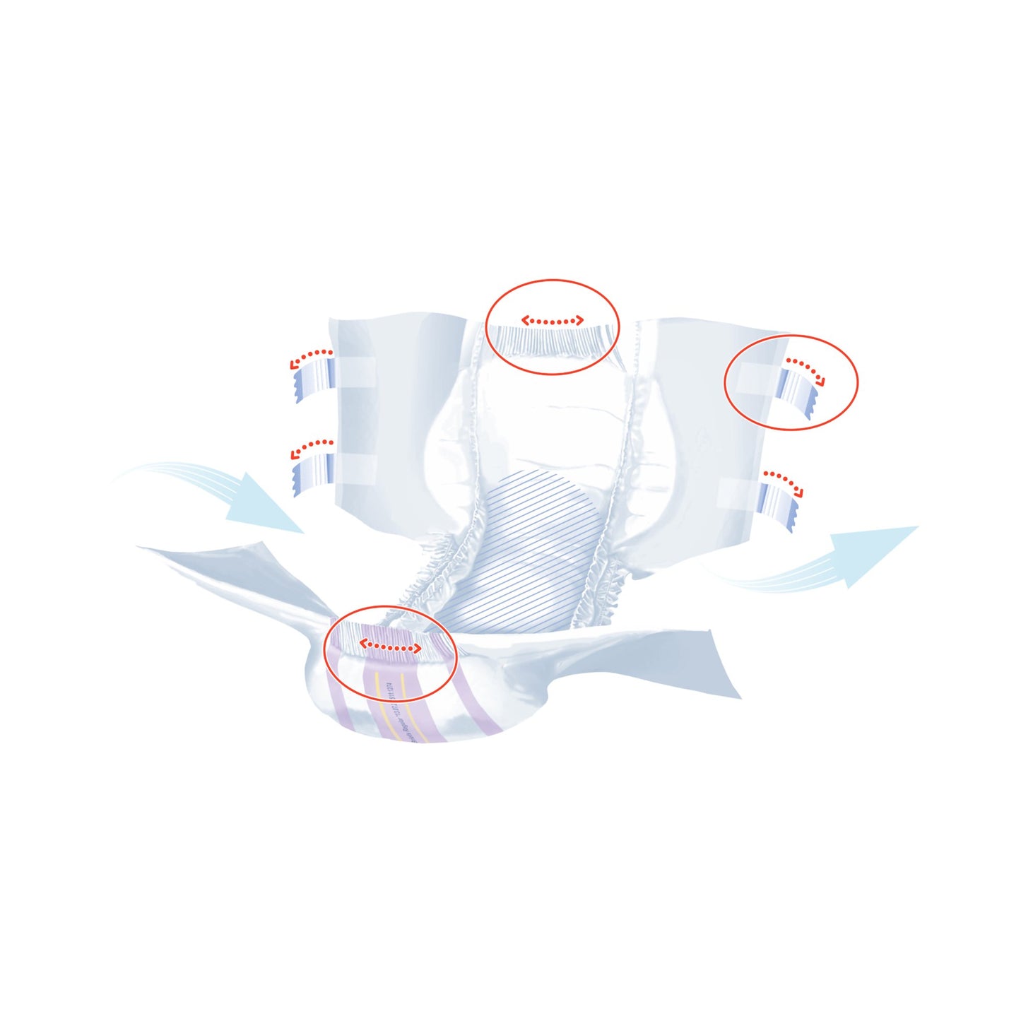 Seni® Super Quatro Severe Absorbency Incontinence Brief, Regular S-RE10-BQ1