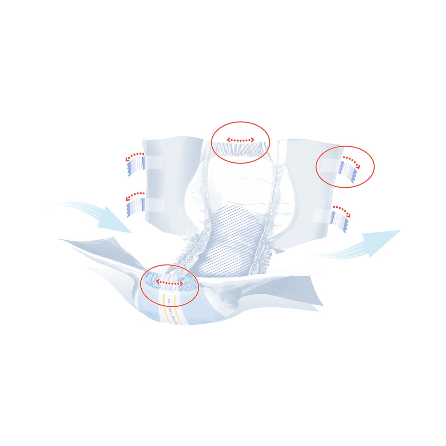 Seni® Super Plus Overnight Heavy to Severe Absorbency Incontinence Brief, Large S-LA25-BP1