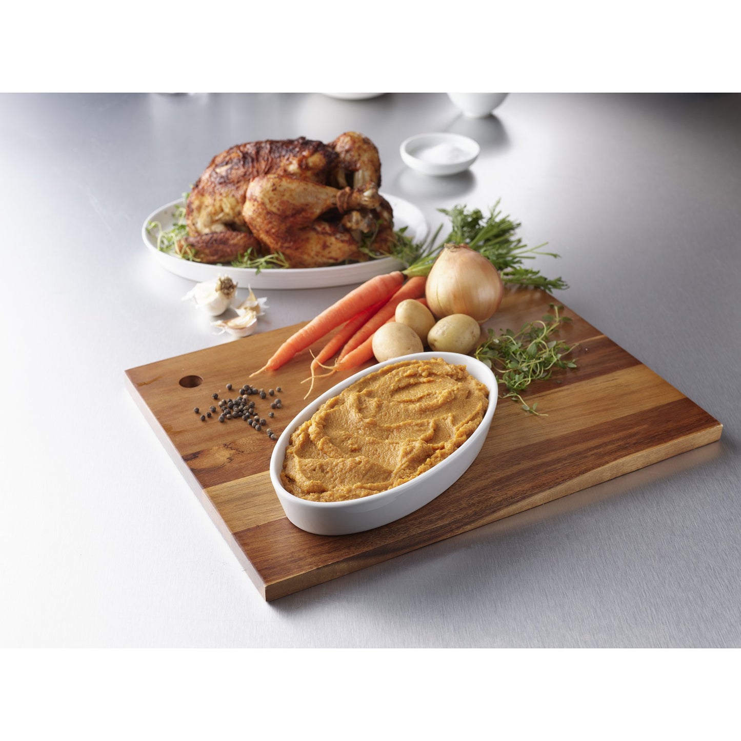 Thick & Easy® Roasted Chicken with Potatoes and Carrots Purée Thickened Food 160748