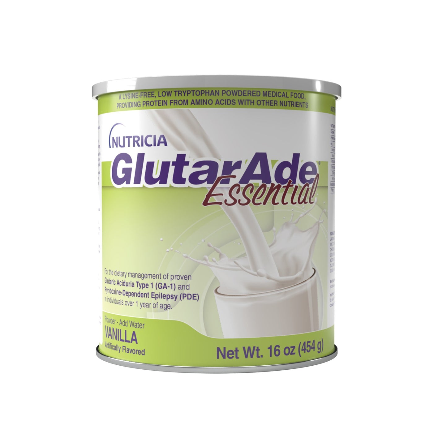 Oral Supplement GlutarAde® Essential Vanilla Flavor Powder 16 oz. / 454 Gram Canister 201518