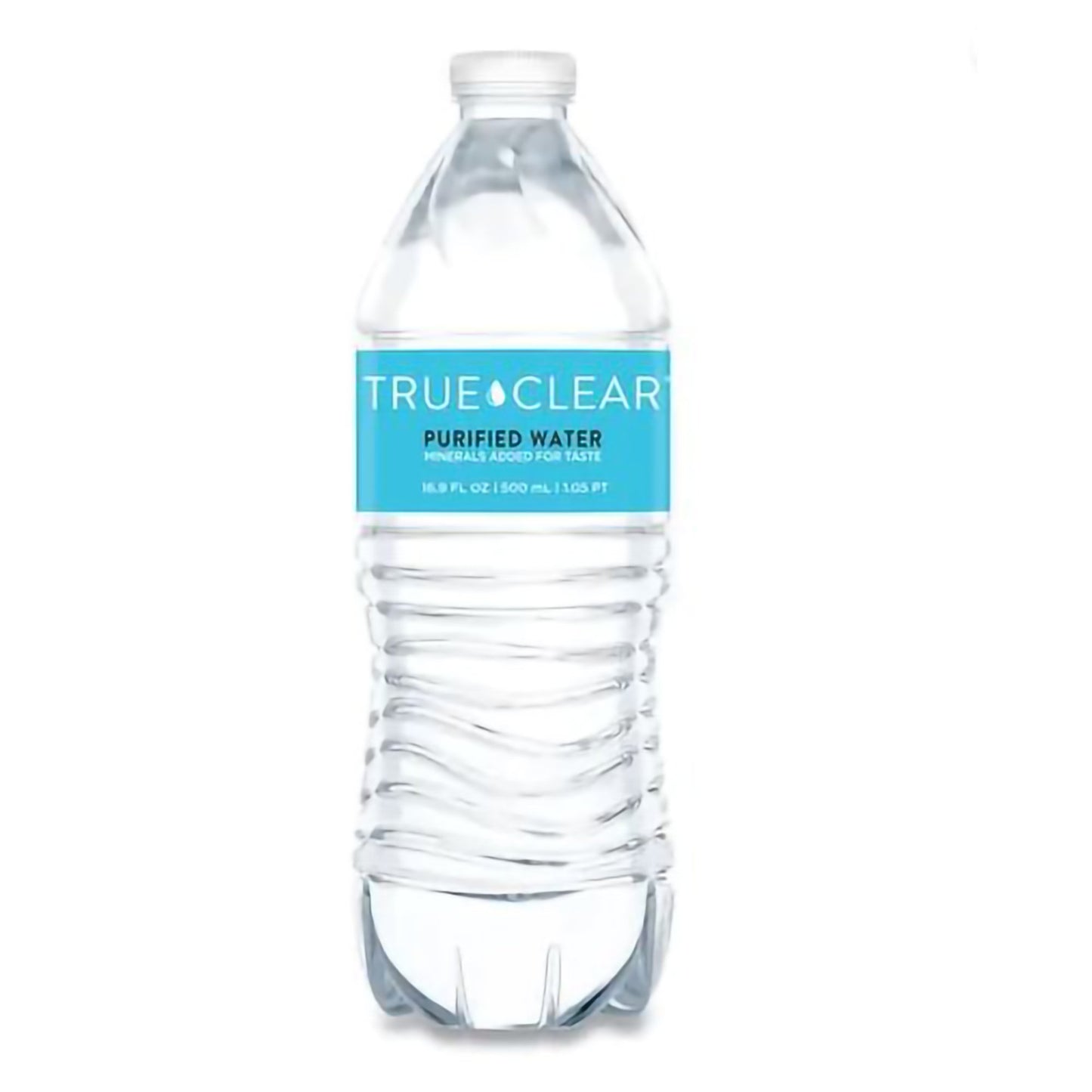True Clear® Purified Water, 16.9-ounce bottle TCLTRC05L24PLT