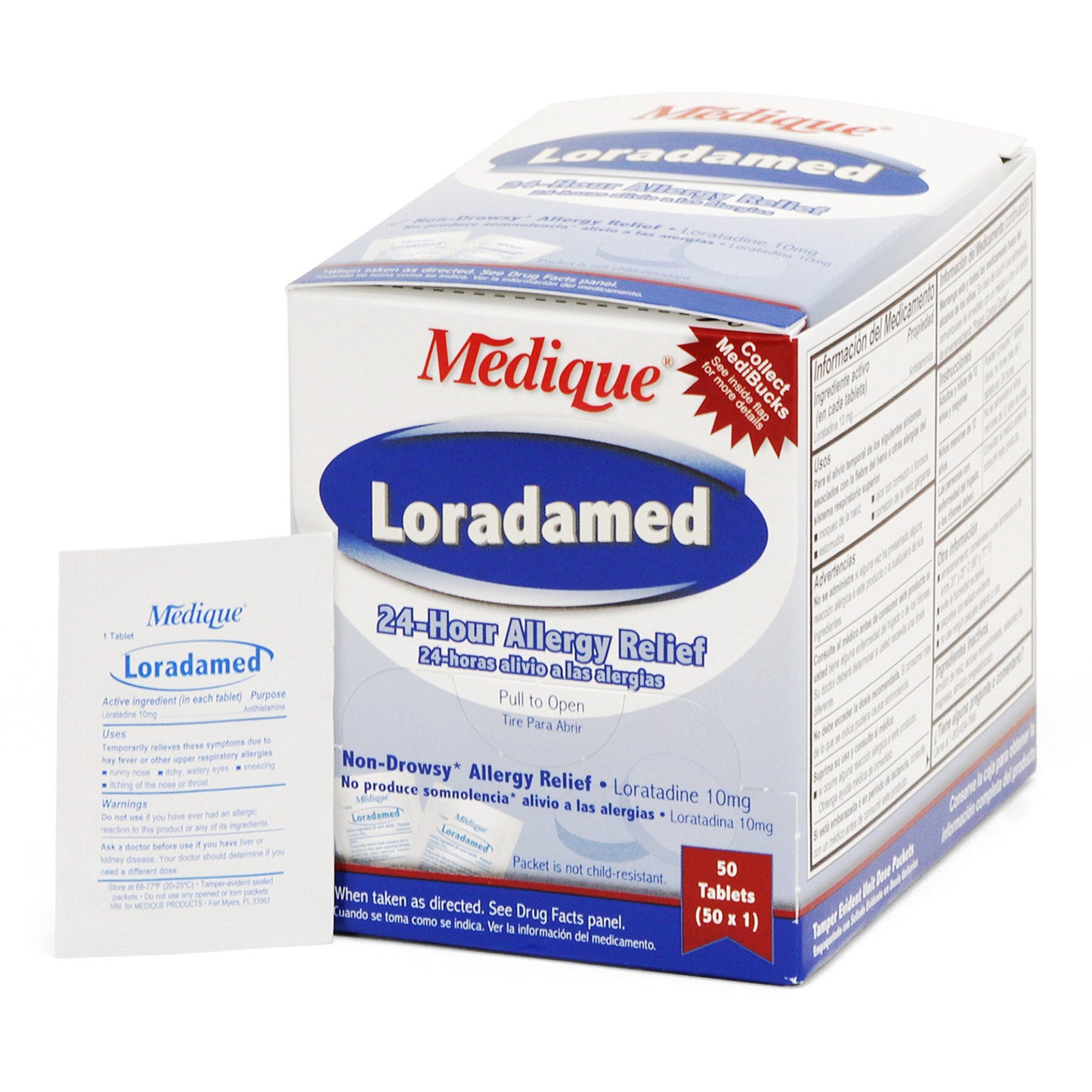 Allergy Relief Loradamed 10 mg Strength Tablet 1 per Box - 20350