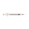 Safety Insulin Syringe with Needle VanishPoint® 1 mL 5/16 Inch 30 Gauge Retractable Safety Needle Regular Wall - 10271