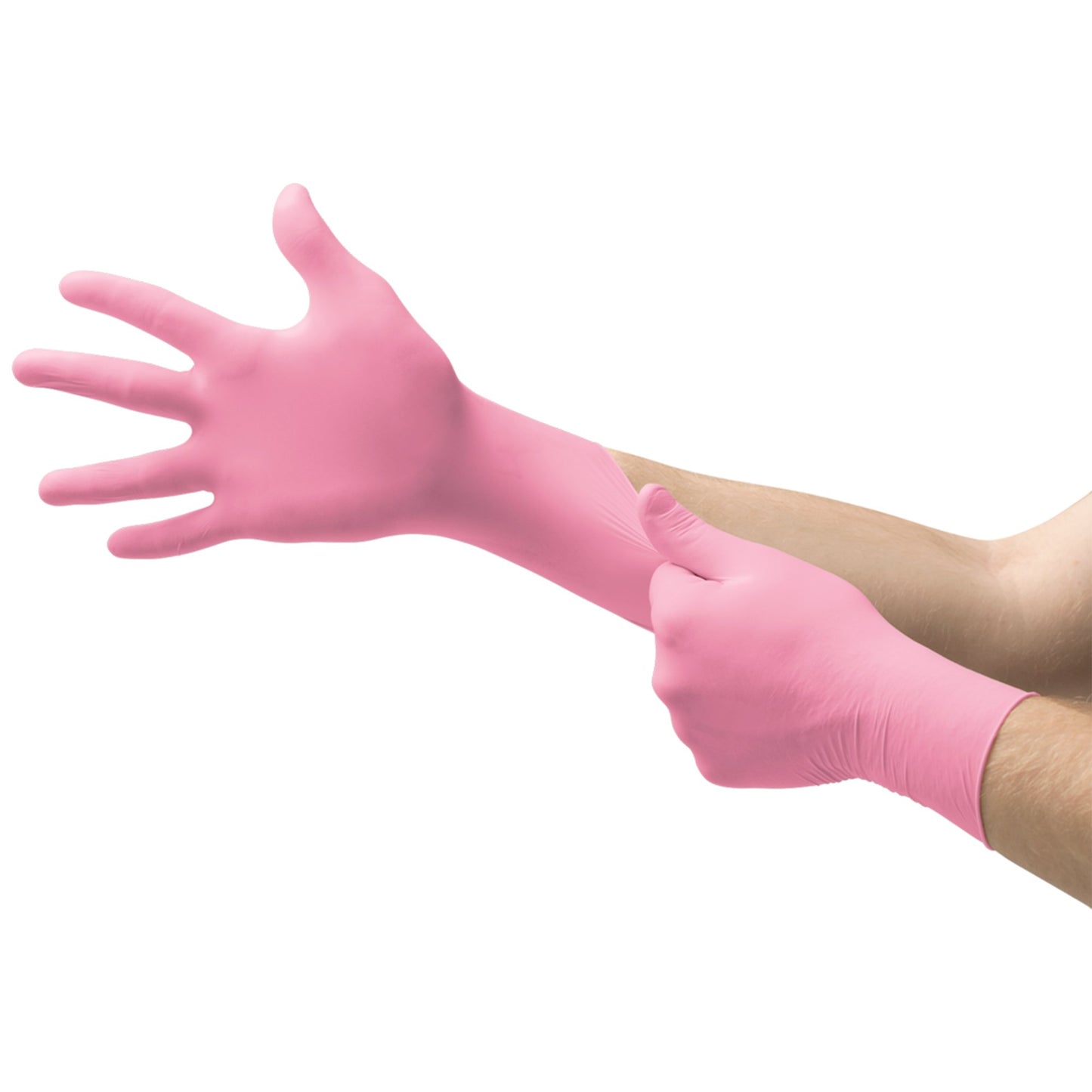 Micro-Touch® NitraFree™ Nitrile Exam Glove, Medium, Pink 6034512