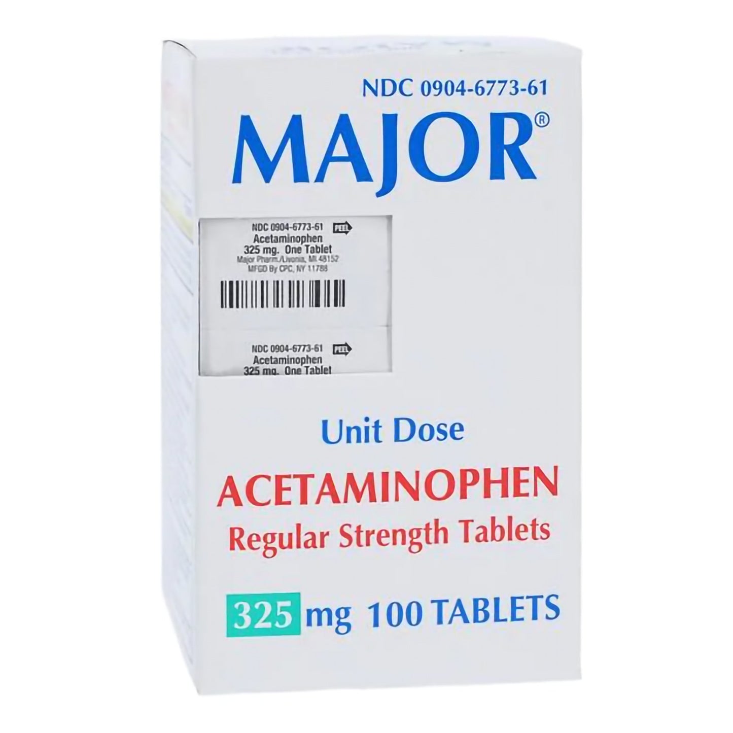Major® Acetaminophen Pain Relief 00904677361