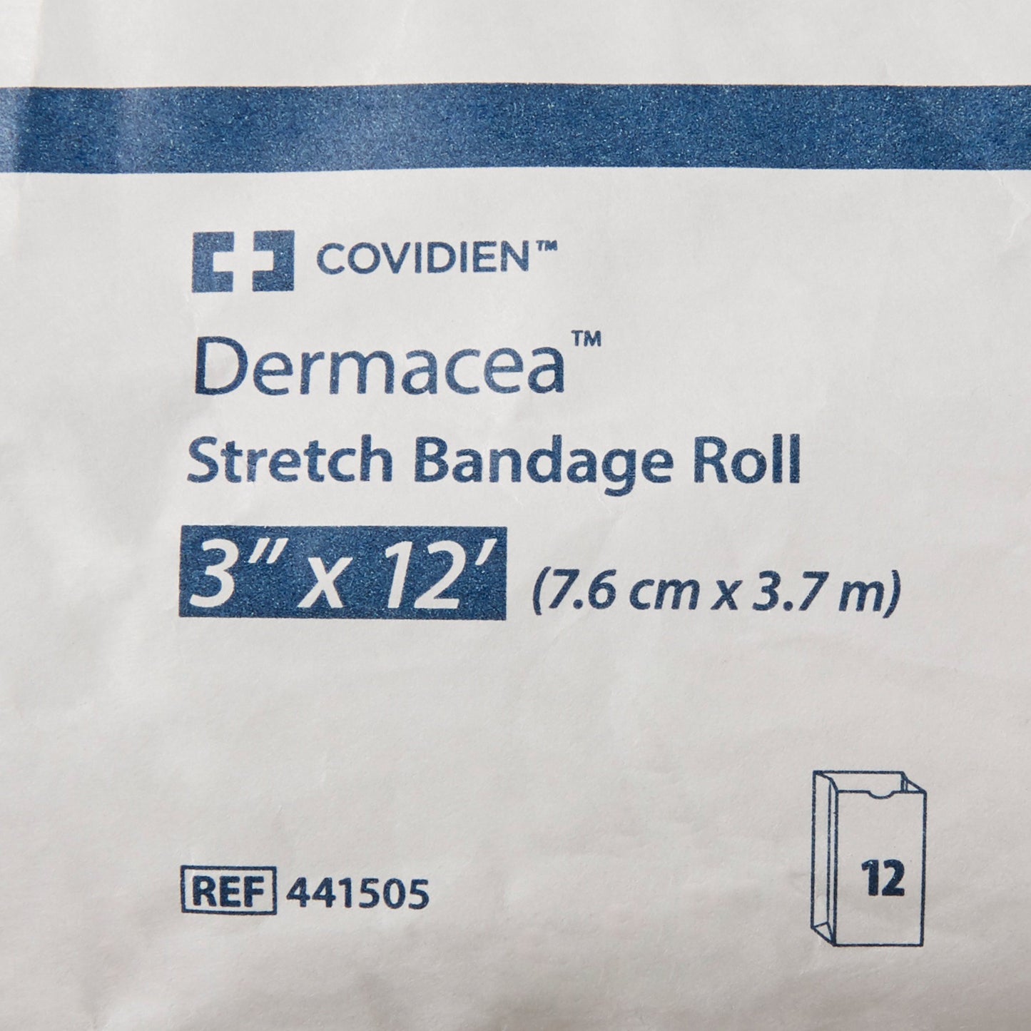 Dermacea™ Sterile Conforming Bandage, 3 Inch x 4 Yard, 1-Ply 441505