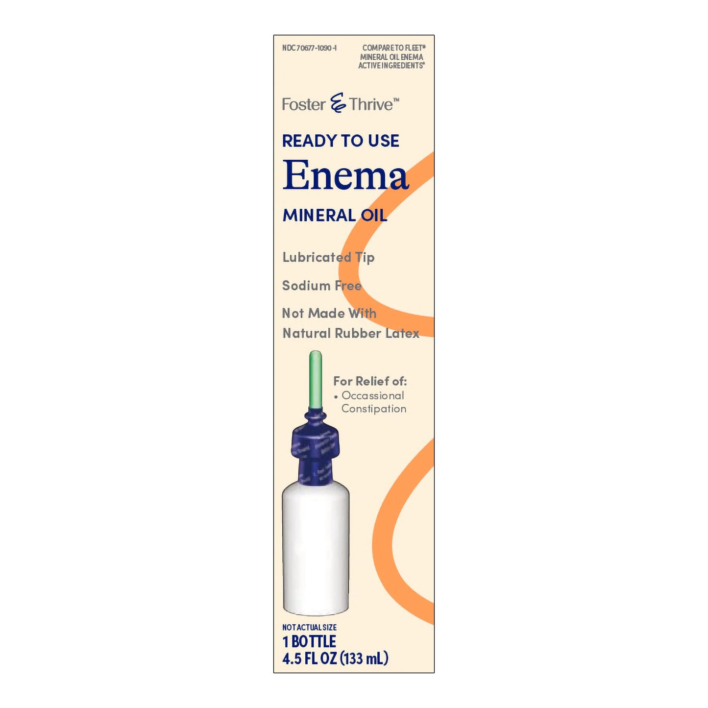 Foster & Thrive™ Ready to Use Enema Mineral Oil 70677109001