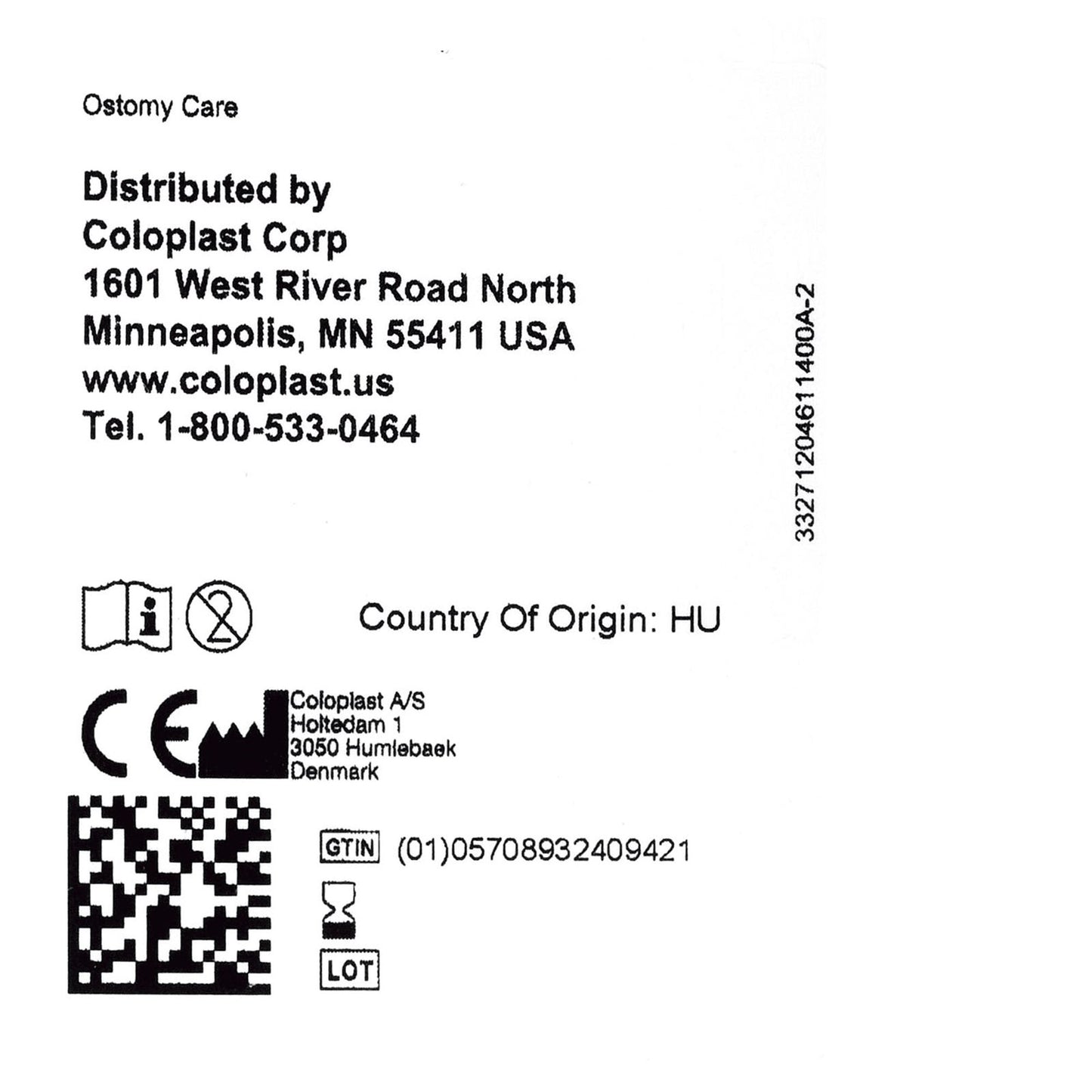 Ostomy Seal Brava® Thick 3/4 Inch (18mm) Stoma 2-1/4 Inch (57 mm) 4.2mm Thick 12046