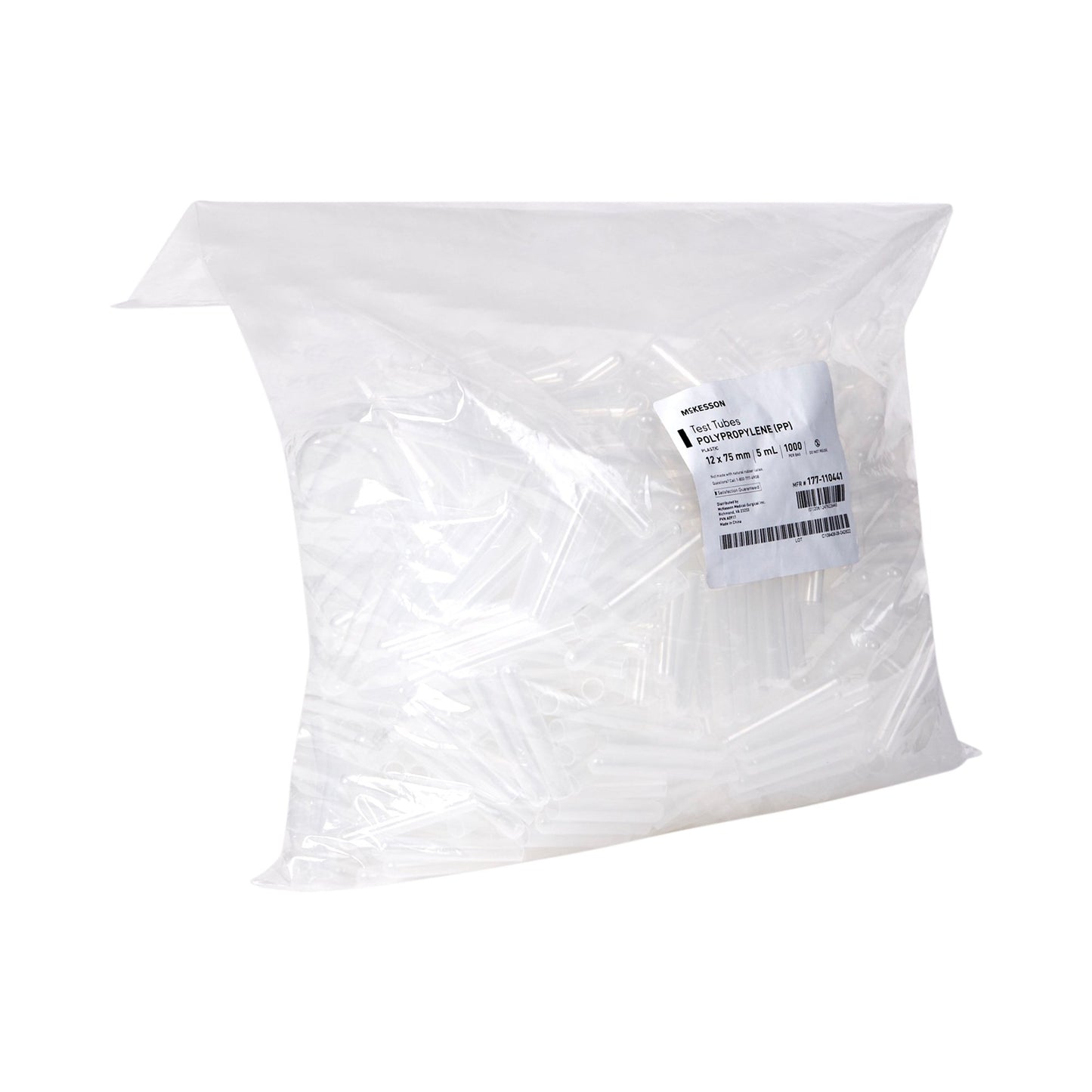 McKesson Test Tube, 5 mL, 12 x 75 mm 177-110441