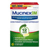 Reckitt Benckiser Mucinex DM Guaifenesin / Dextromethorphan Cold and Cough Relief 63824007236, Box of 28
