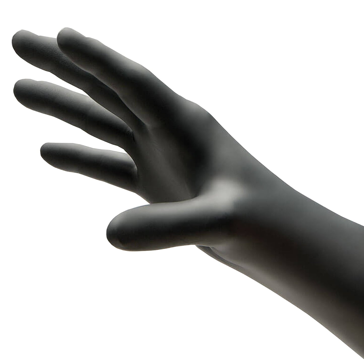 NitriDerm® Ultra Black Nitrile Exam Glove, Large, Black 187300