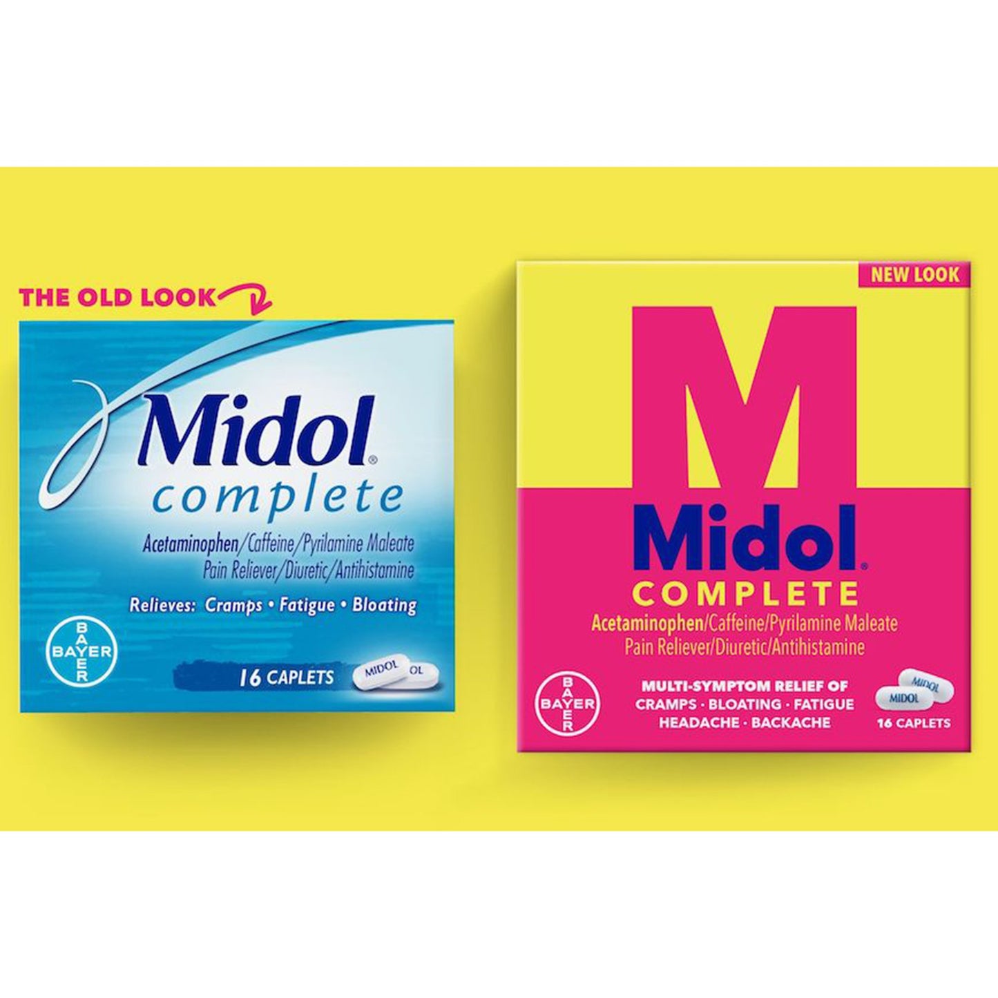 Midol® Complete Acetaminophen / Caffeine / Pyrilamine Maleate Cramp Relief 12843015859