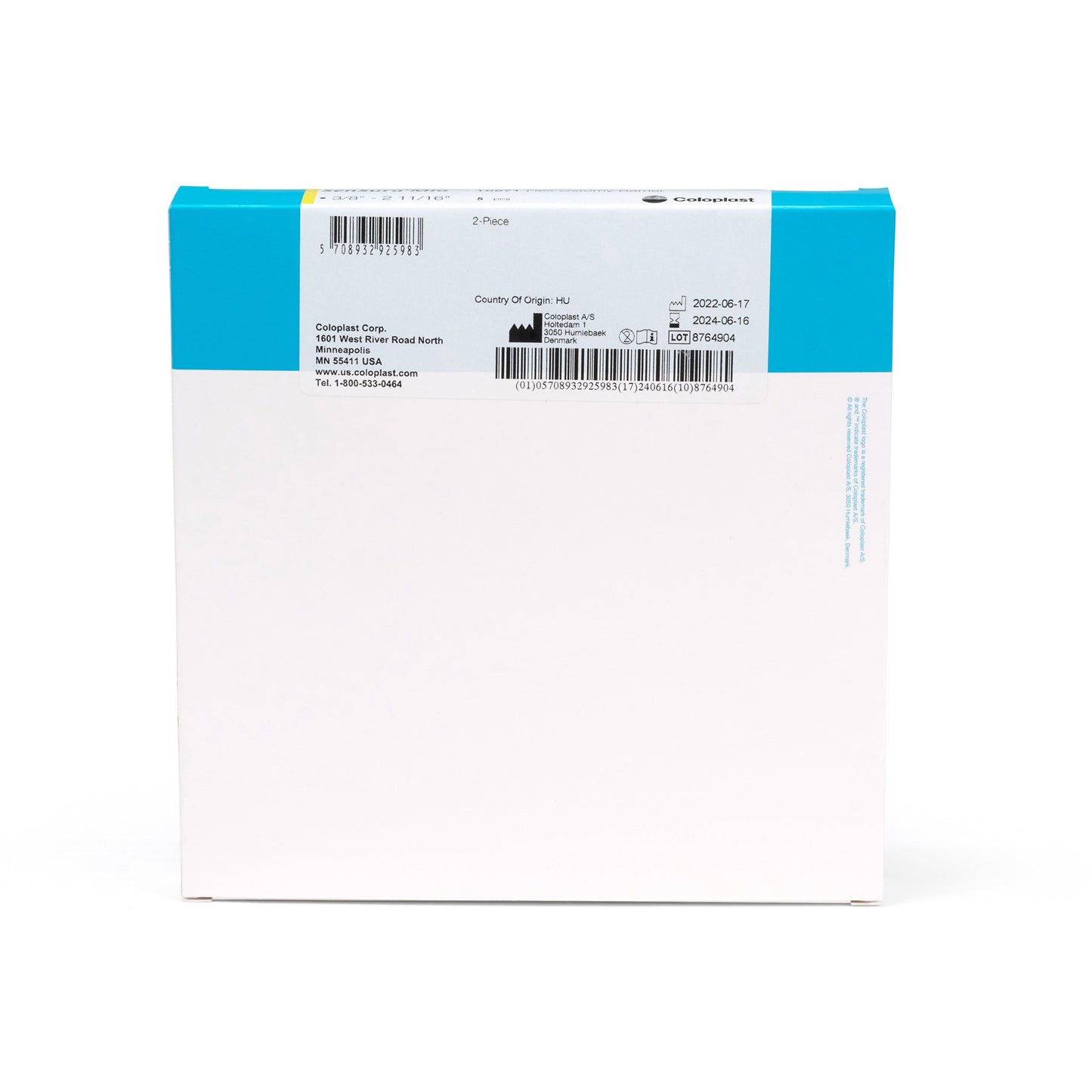 SenSura® Mio Flex Ostomy Barrier, Trim to Fit 10 – 68 mm, Yellow Match 10571