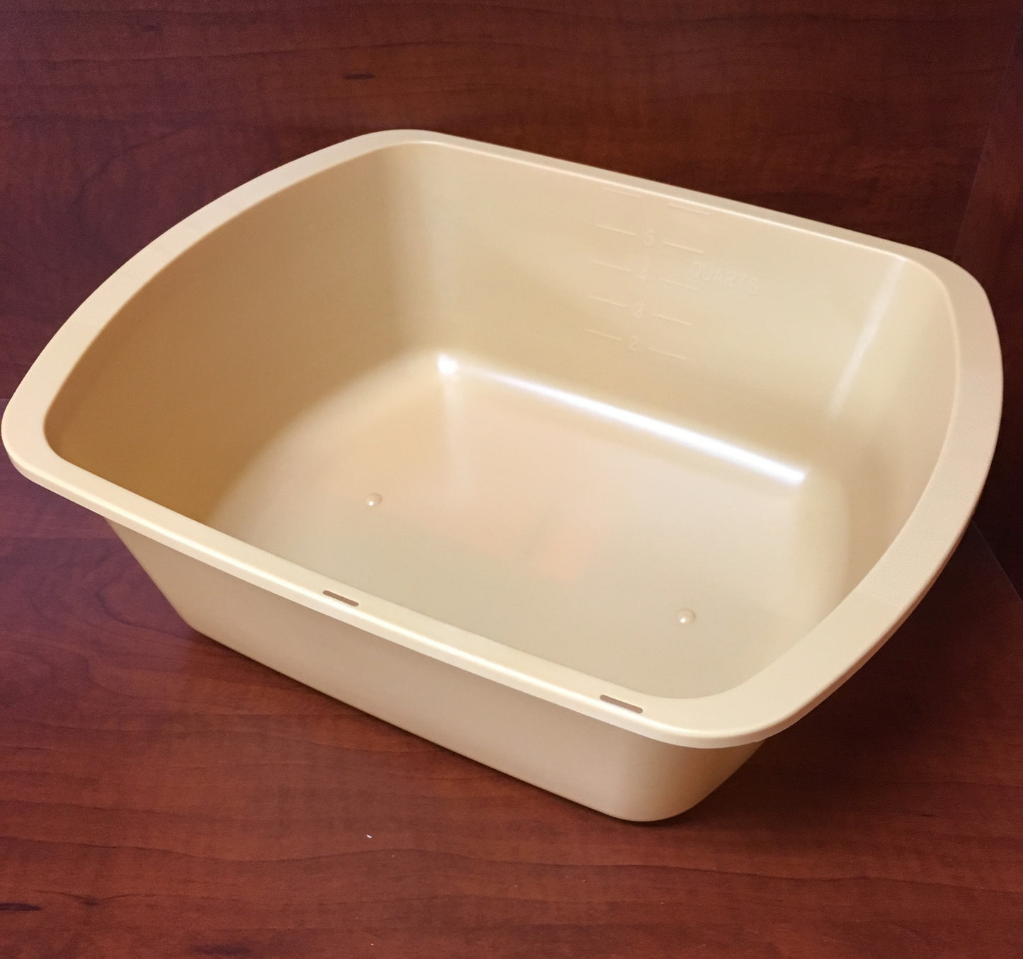 GMAX Industries Wash Basin, Rectangular, 6 Quart, Gold GP41003, Case of 50