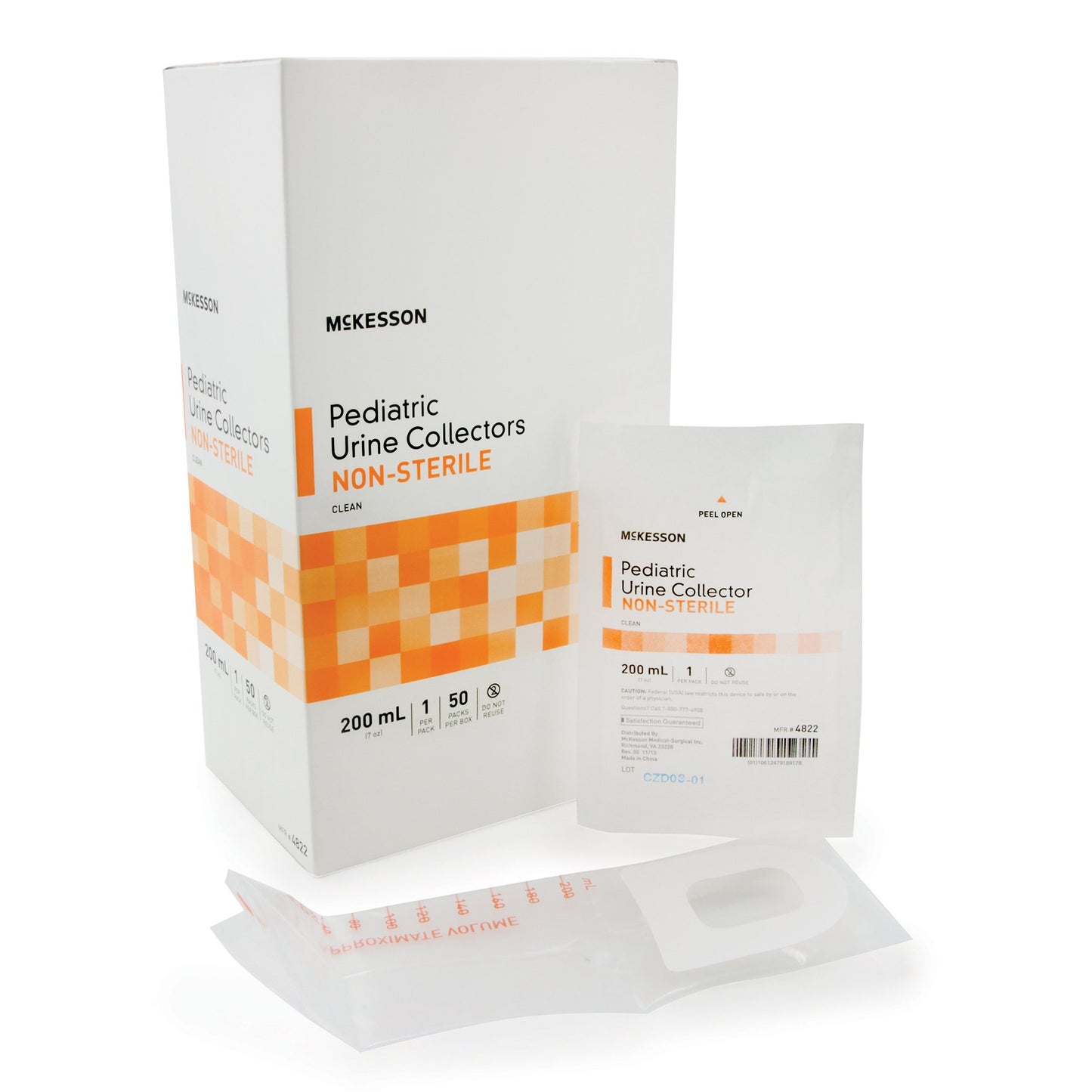 McKesson Brand McKesson Pediatric Urine Collection Bag 4822, 1 Each