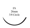 Nonabsorbable Suture with Needle Ethilon™ Nylon FS 3/8 Circle Reverse Cutting Needle Size 2-0 Monofilament - 664H