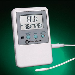 Fisher Scientific Fisher Scientific Digital Laboratory Thermometer 15-077-8D, 1 Each