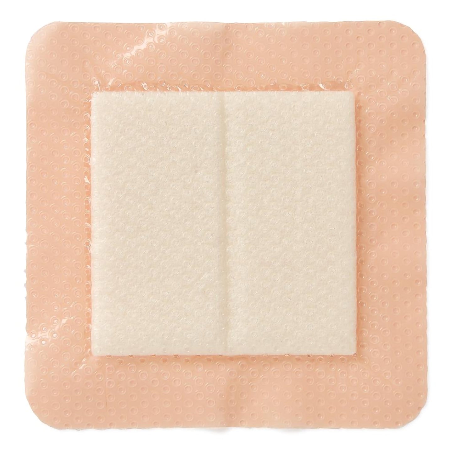 Foam Dressing Optifoam® Gentle EX 4 X 4 Inch With Border Waterproof Backing Silicone Face and Border Square Sterile MSCEX44EP