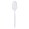 McKesson White Polypropylene Spoon, 5½ Inch Long 16-70035