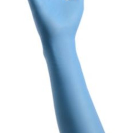 Cardinal Health™ Decontamination Extended Cuff Length Exam Glove, Medium, Blue 88NDM