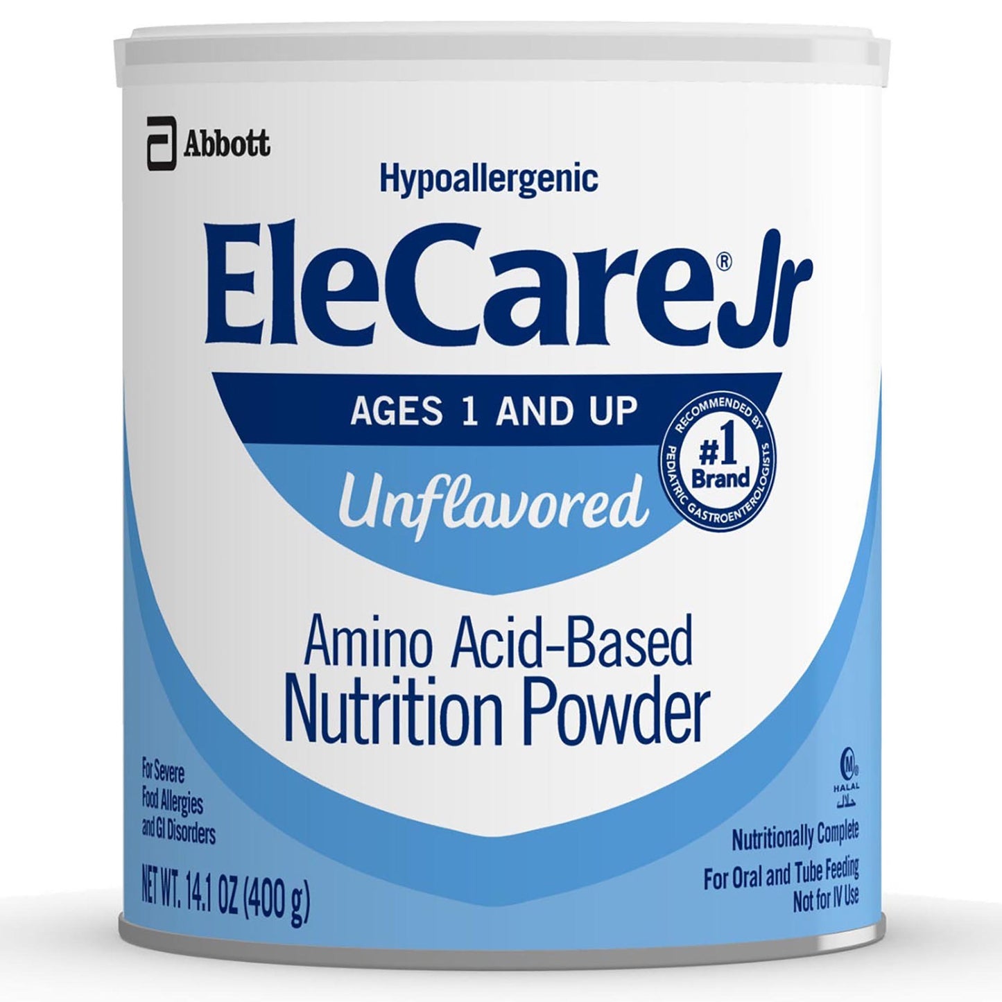 Pediatric Oral Supplement EleCare® Jr Unflavored 14.1 oz. Can Powder Amino Acid Protein Maldigestion - 55253