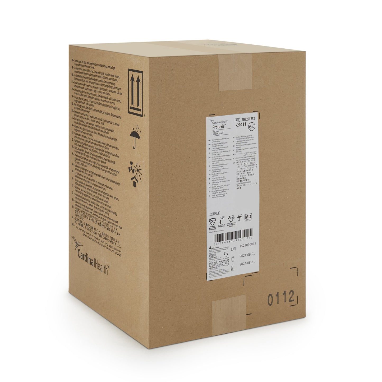 Protexis™ PI Classic Polyisoprene Surgical Glove, Size 6.5, Ivory 2D72PL65X