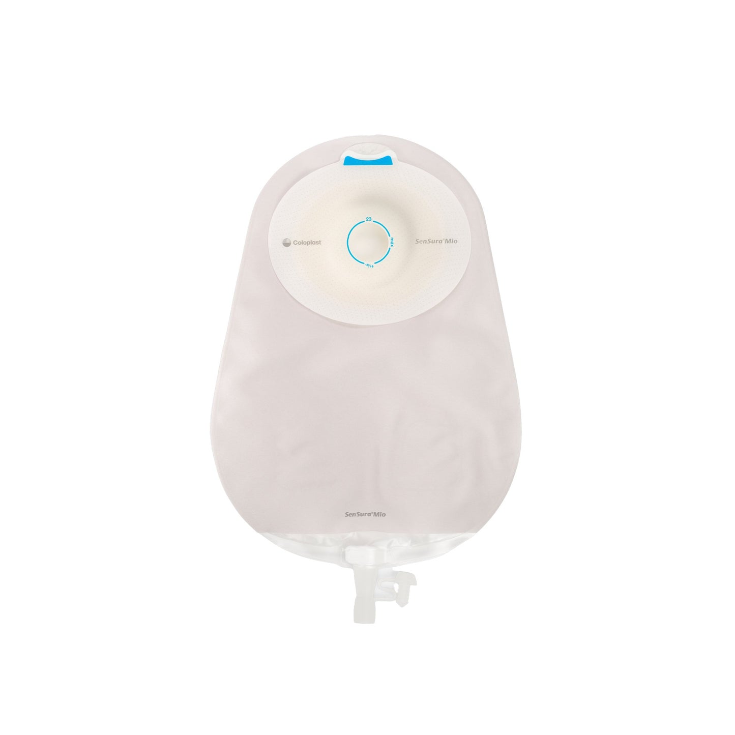 SenSura® Mio Convex Light 1-Piece Transparent Urostomy Pouch, 21mm Stoma 16840