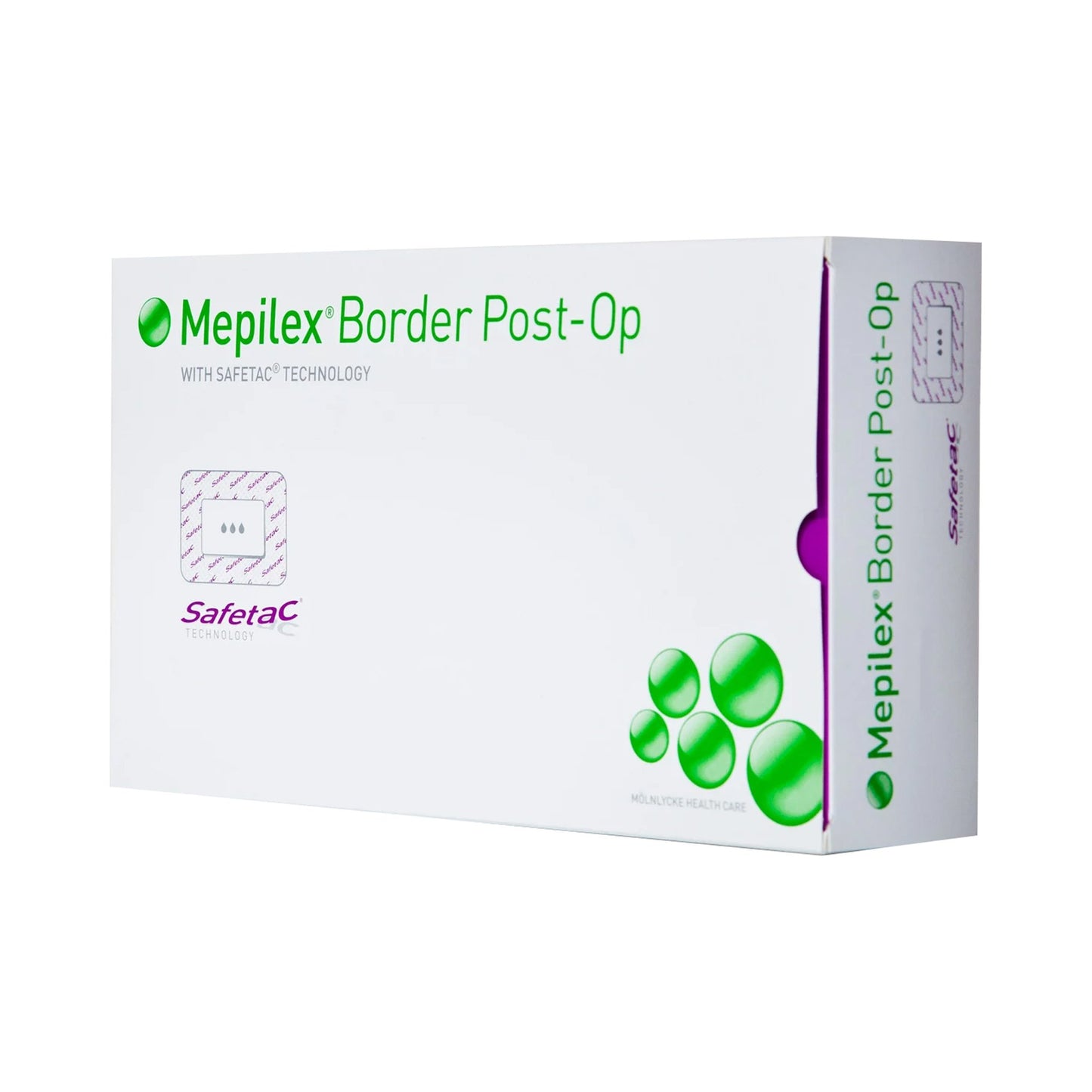 Mepilex® Border Post-Op Adhesive with Border Foam Dressing, 4 x 12 Inch 496605